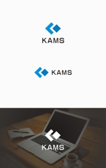 はなのゆめ (tokkebi)さんの鋼材あいのりシステム「KAMS」のロゴへの提案