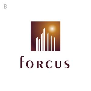 miru-design (miruku)さんの「株式会社forcus」のロゴ作成への提案