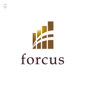 miru-design (miruku)さんの「株式会社forcus」のロゴ作成への提案