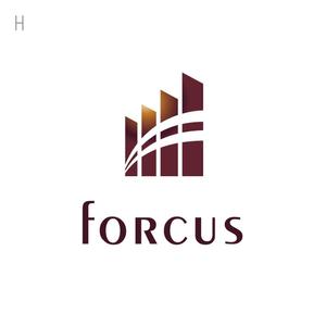 miru-design (miruku)さんの「株式会社forcus」のロゴ作成への提案