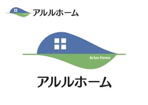 なべちゃん (YoshiakiWatanabe)さんの建築工務店　「アルルホーム」のロゴへの提案