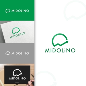 charisabse ()さんの新規に立ち上げる外構工事会社「MIDOLiNO」のロゴマーク作成依頼への提案