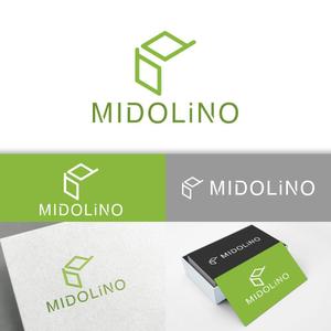 minervaabbe ()さんの新規に立ち上げる外構工事会社「MIDOLiNO」のロゴマーク作成依頼への提案