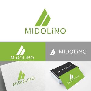 minervaabbe ()さんの新規に立ち上げる外構工事会社「MIDOLiNO」のロゴマーク作成依頼への提案