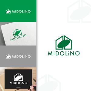 charisabse ()さんの新規に立ち上げる外構工事会社「MIDOLiNO」のロゴマーク作成依頼への提案