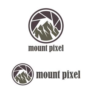 鳥居靖 (toriiyasushi)さんの「mount pixel」のロゴ　への提案