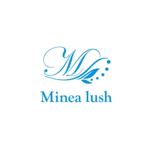 Ochan (Ochan)さんのマツエクサロン『Minea lush』のロゴへの提案