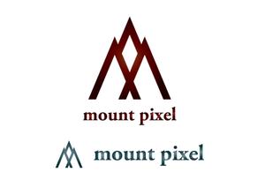 THREEWHEELS (threewheels)さんの「mount pixel」のロゴ　への提案