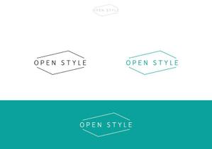 co (cosa)さんの不動産会社（売買専門）の　ホームページから印刷物まで使用　OPEN STYLE(オープンスタイル)　の　ロゴへの提案