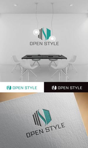 fs8156 (fs8156)さんの不動産会社（売買専門）の　ホームページから印刷物まで使用　OPEN STYLE(オープンスタイル)　の　ロゴへの提案