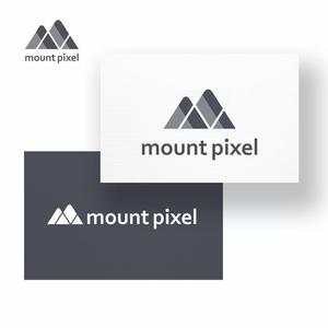 MIRAIDESIGN ()さんの「mount pixel」のロゴ　への提案