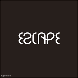 ロゴ研究所 (rogomaru)さんの「ESCAPE」のロゴ作成への提案
