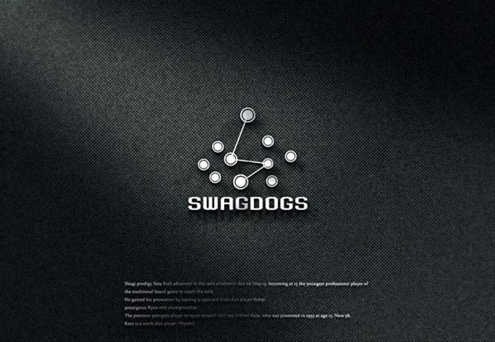 インターネットメディア会社「SWAGDOGS」のコーポ―レートロゴ