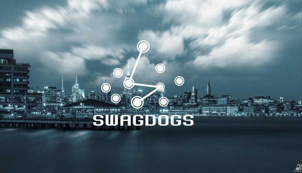 インターネットメディア会社「SWAGDOGS」のコーポ―レートロゴ