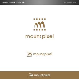 ArtStudio MAI (minami-mi-natz)さんの「mount pixel」のロゴ　への提案