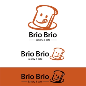安原　秀美 (I-I_yasuhara)さんのカリフォルニアにオープン予定のカフェ「Brio Brio」のロゴへの提案