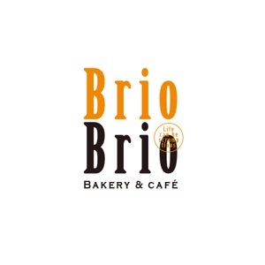 ATARI design (atari)さんのカリフォルニアにオープン予定のカフェ「Brio Brio」のロゴへの提案