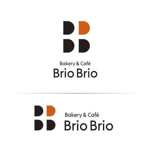 ポワン（POWAN） (powan_sn)さんのカリフォルニアにオープン予定のカフェ「Brio Brio」のロゴへの提案