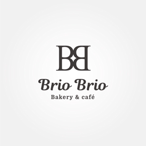 tanaka10 (tanaka10)さんのカリフォルニアにオープン予定のカフェ「Brio Brio」のロゴへの提案