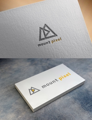 uety (uety)さんの「mount pixel」のロゴ　への提案