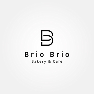 tanaka10 (tanaka10)さんのカリフォルニアにオープン予定のカフェ「Brio Brio」のロゴへの提案