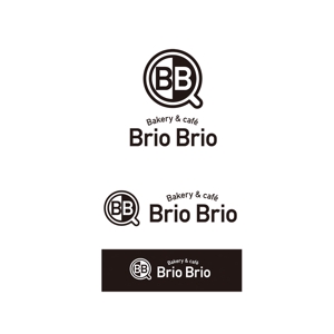  K-digitals (K-digitals)さんのカリフォルニアにオープン予定のカフェ「Brio Brio」のロゴへの提案