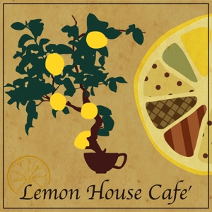 ハリモグラフ (urachi)さんの「Lemon House Cafe'」のロゴ作成への提案