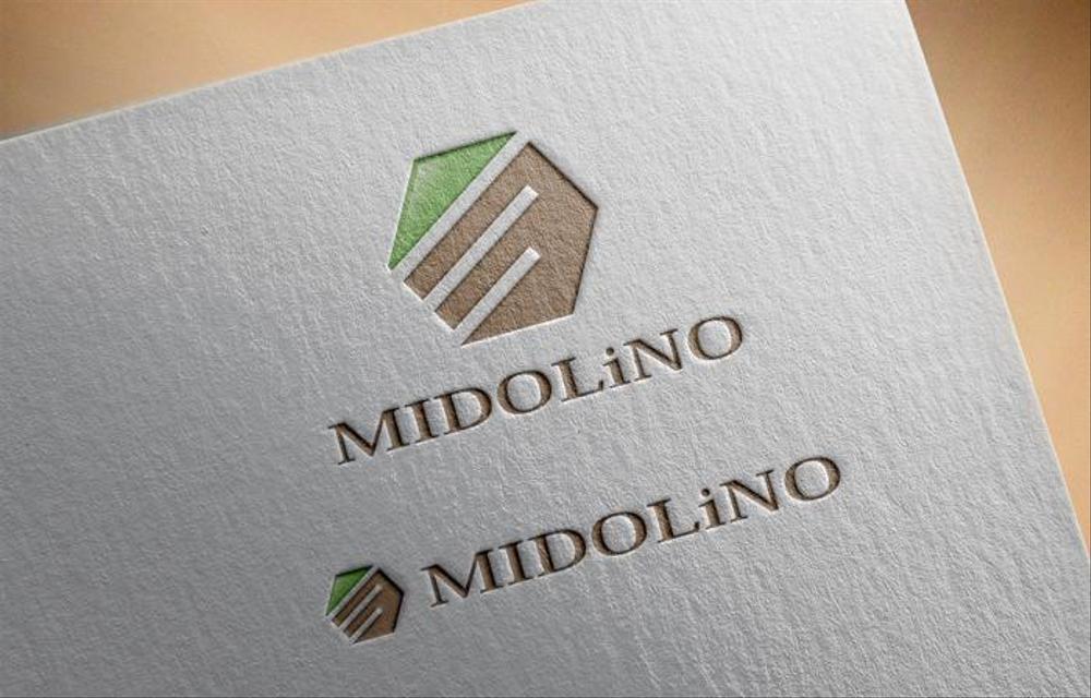 新規に立ち上げる外構工事会社「MIDOLiNO」のロゴマーク作成依頼