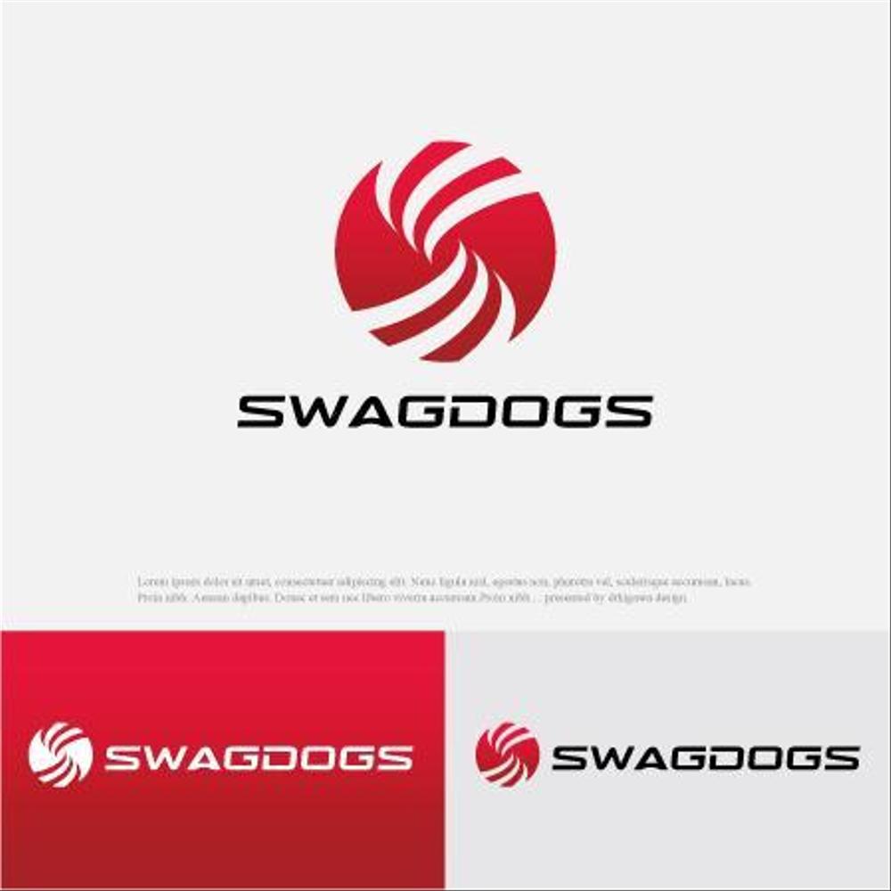 インターネットメディア会社「SWAGDOGS」のコーポ―レートロゴ