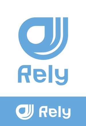 claphandsさんの新会社「Rely 」のロゴ作成への提案
