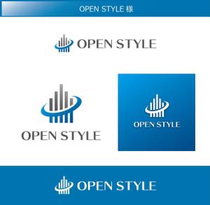 FISHERMAN (FISHERMAN)さんの不動産会社（売買専門）の　ホームページから印刷物まで使用　OPEN STYLE(オープンスタイル)　の　ロゴへの提案