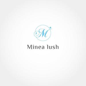 CAZY ()さんのマツエクサロン『Minea lush』のロゴへの提案