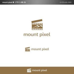 ArtStudio MAI (minami-mi-natz)さんの「mount pixel」のロゴ　への提案
