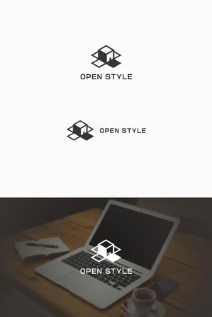 はなのゆめ (tokkebi)さんの不動産会社（売買専門）の　ホームページから印刷物まで使用　OPEN STYLE(オープンスタイル)　の　ロゴへの提案