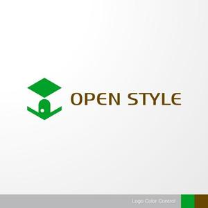 ＊ sa_akutsu ＊ (sa_akutsu)さんの不動産会社（売買専門）の　ホームページから印刷物まで使用　OPEN STYLE(オープンスタイル)　の　ロゴへの提案