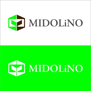 yoccos (hollyoccos)さんの新規に立ち上げる外構工事会社「MIDOLiNO」のロゴマーク作成依頼への提案
