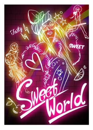 Marbling morrisマーブリングモリス (whit_room)さんのキービジュアルの制作【テーマは今どきSweet】への提案