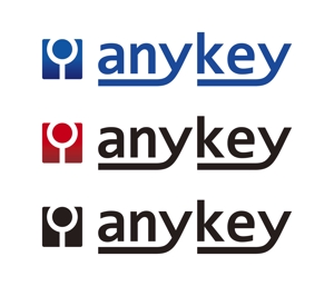 miyamaさんの「anykey」のロゴ作成への提案