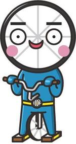 kikutsu (kikutsu)さんの自転車がモチーフのキャラクターデザインへの提案