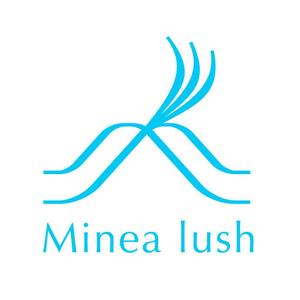 chanlanさんのマツエクサロン『Minea lush』のロゴへの提案