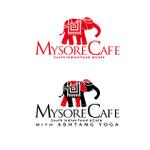 Hagemin (24tara)さんの南インドカフェ「Mysore Cafe」のロゴ への提案