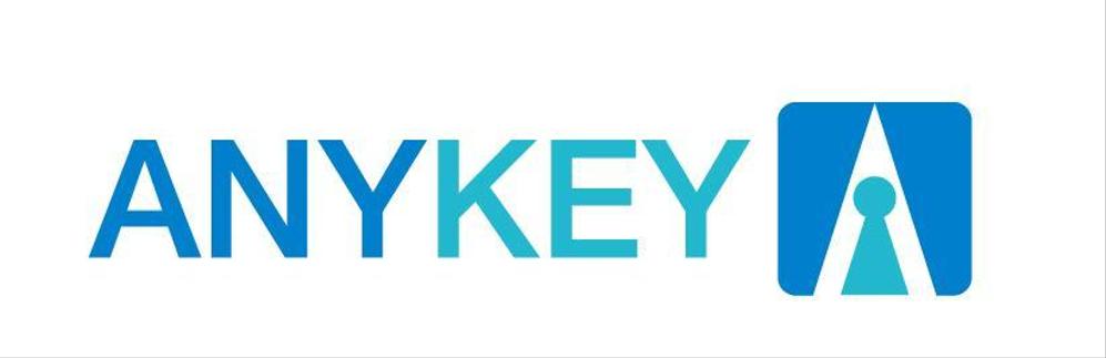 「anykey」のロゴ作成