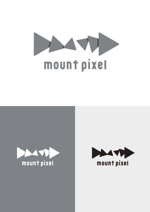 jupiter_hip (jupiter_hip)さんの「mount pixel」のロゴ　への提案