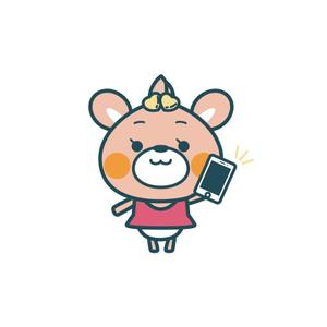 saly.inc (sally0426)さんの女性向けバイト募集サイトのクマのキャラクターデザインへの提案