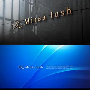 Riku5555 (RIKU5555)さんのマツエクサロン『Minea lush』のロゴへの提案