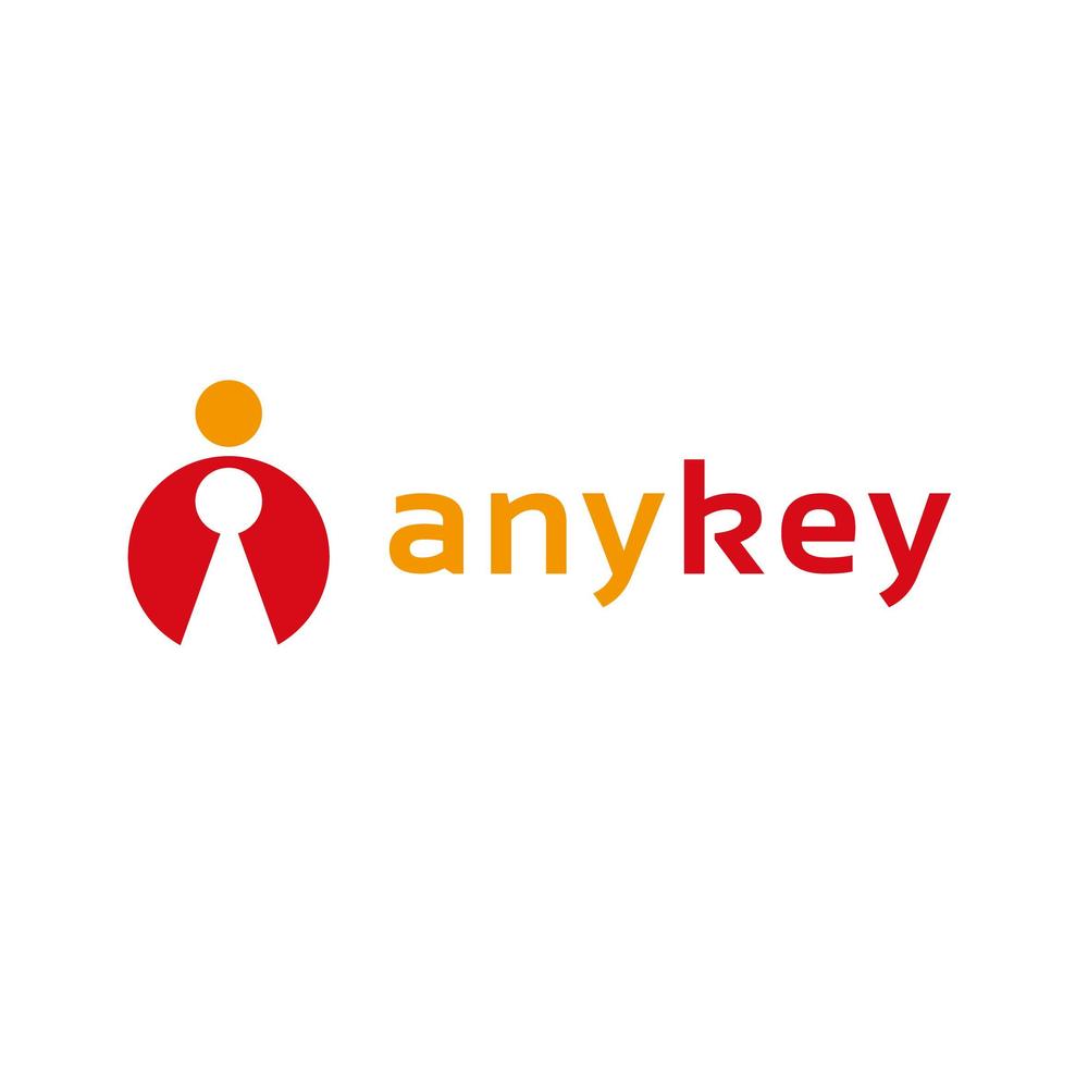 「anykey」のロゴ作成