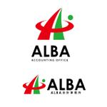 Hagemin (24tara)さんの会計事務所の屋号「アルバ」のロゴへの提案