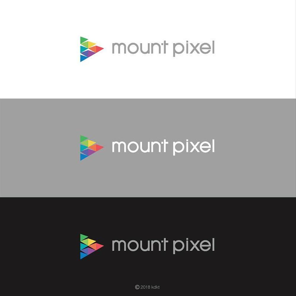 「mount pixel」のロゴ　