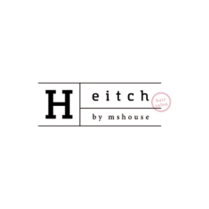 alne-cat (alne-cat)さんの子育て中でもオシャレを楽しみたいファミリー向けヘアサロン「H  eitch」(エイチ)のロゴへの提案