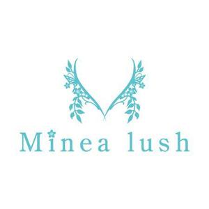 K2008さんのマツエクサロン『Minea lush』のロゴへの提案